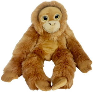 Małpka Orangutan Duże Oczy - 52/27cm - pluszak, maskotka