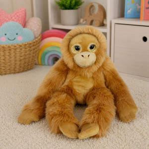 Małpka Orangutan Duże Oczy - 52/27cm - pluszak, maskotka