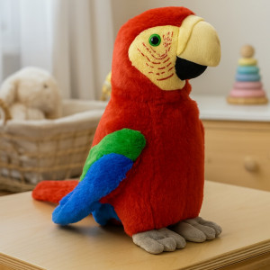 Papuga Ara Czerwono-Żółta - 33cm - pluszak, maskotka