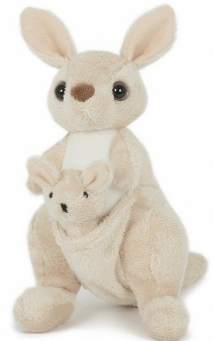Kangurzyca z młodym Kangur - 15cm - pluszak, maskotka