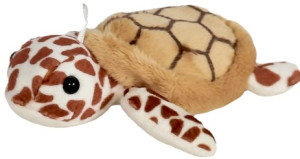 Żółw Brązowy Mini Ziki DUBI - 14cm - pluszak, maskotka