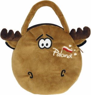 Łoś torebka Poland - 20cm - pluszak, maskotka