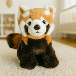 Miś Panda Czerwona DUBI - 19cm - pluszak, maskotka