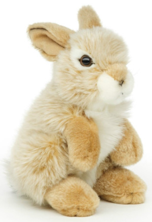 Królik Zajączek Jasny Brąz - 18cm - pluszak, maskotka