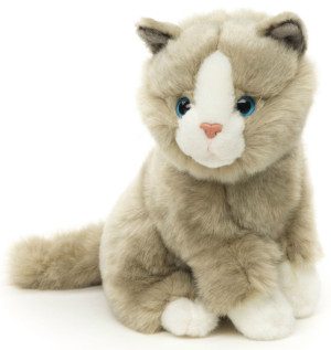 Kotek Pysio Szary - 23cm - pluszak, maskotka