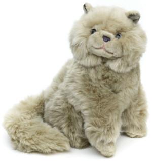 Kotek Kiciuś Szary Siedzący - 30cm - pluszak, maskotka
