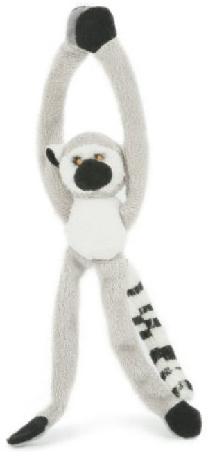 Małpka Lemur z magnesami - 15cm - pluszak, maskotka