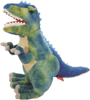 Dinozaur Tyranozaur Zielono-Niebieski - 30cm - pluszak, maskotka