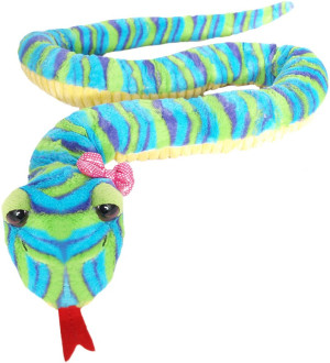 Wąż żółto-zielony - 145cm - pluszak, maskotka