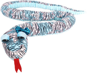Wąż niebiesko-fioletowy - 145cm - pluszak, maskotka