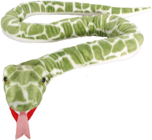 Wąż zielony - 142cm - pluszak, maskotka