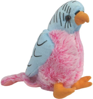 Papuga niebieska - 20cm - pluszak, maskotka