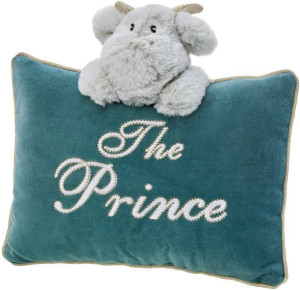 Poduszka Smok Prince miętowa - 28cm - pluszak, maskotka