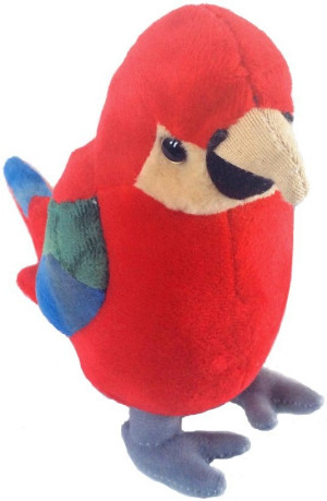 Papuga Ara czerwona - 20cm - pluszak, maskotka