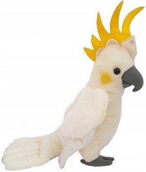 Papuga Kakadu - 22cm - pluszak, maskotka