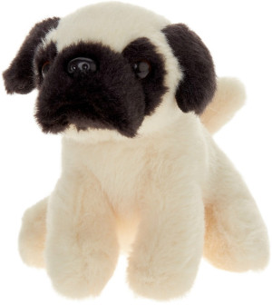 Piesek Bulldog Mops Buldog - 13cm - pluszak, maskotka