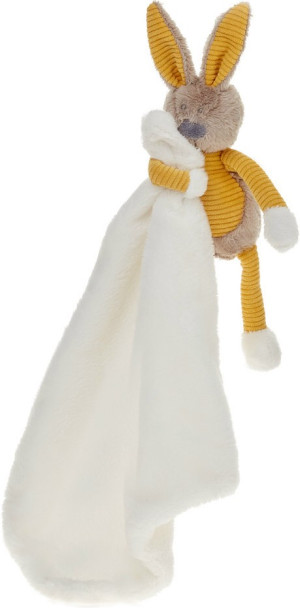 Królik Enzo beżowo-miodowy Zajączek Mini Kocyk - 27cm - pluszak, maskotka