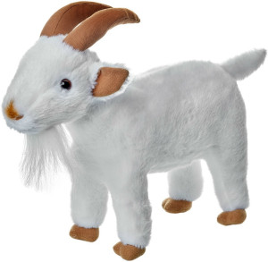 Kozica Biała Koza Koziołek - 33cm - pluszak, maskotka