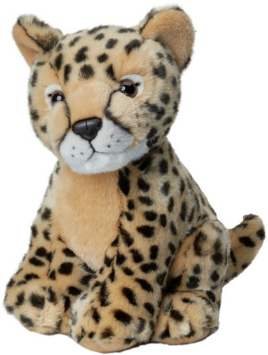 Gepard Pantera Realistyczna Siedząca - 30cm - pluszak, maskotka
