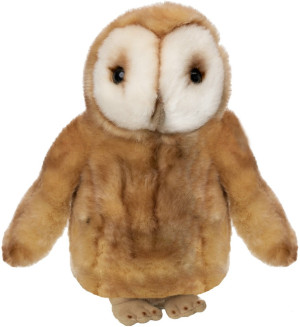 Sowa Płomykówka - 23cm - pluszak, maskotka