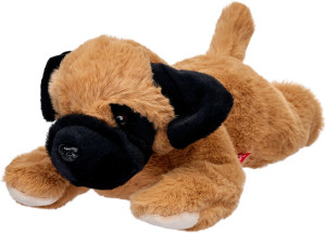 Piesek Mops Miękki Leżący - 35cm - pluszak, maskotka