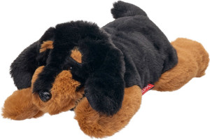 Piesek Jamnik Miękki Leżący - 35cm - pluszak, maskotka
