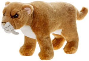 Tygrys Szablozębny - 33cm - pluszak, maskotka