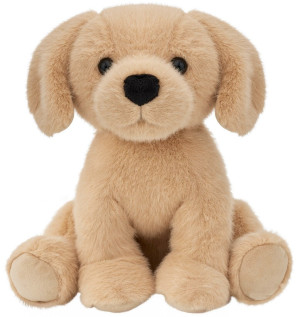 Piesek Golden Retriever Labrador Siedzący Realistyczny - 25cm - pluszak, maskotka