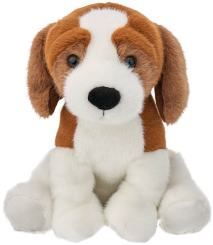 Piesek Beagle Siedzący Realistyczny - 25cm - pluszak, maskotka