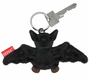 Brelok Nietoperz Czarny - 8cm - pluszak, maskotka