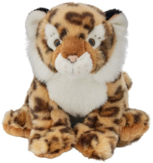 Lampart Pantera Gepard Siedzący Realistyczny - 25cm - pluszak, maskotka