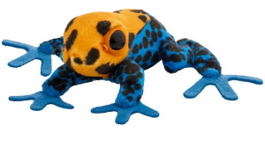 Żaba Liściołaz Żółty Żabka - 10cm - pluszak, maskotka