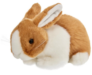 Królik Brązowo-Biały Zajączek - 23cm - pluszak, maskotka