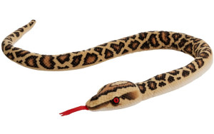 Wąż cętkowany żółty - 100cm - pluszak, maskotka