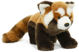 Miś Panda Czerwona - 35/23cm - pluszak, maskotka