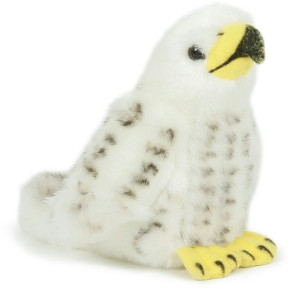 Białozór Gyrfalcon Jastrząb - 13cm - pluszak, maskotka