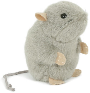 Myszka Szara Realistyczna - 14cm - pluszak, maskotka
