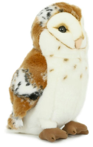 Sowa Płomykówka - 30cm - pluszak, maskotka