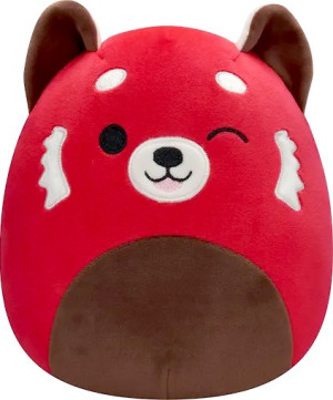 Poduszka Panda Czerwona Cici Squishmallows - 19cm - pluszak, maskotka