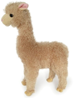 Alpaka Lama Beżowa - 32cm - pluszak, maskotka