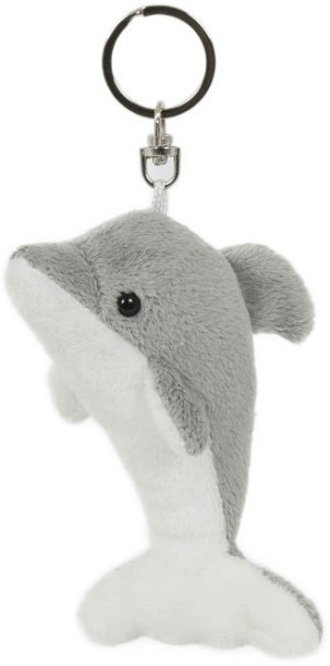Brelok Delfin szary - 8cm - pluszak, maskotka