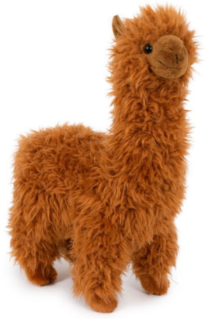 Alpaka Lama Brązowa - 33cm - pluszak, maskotka