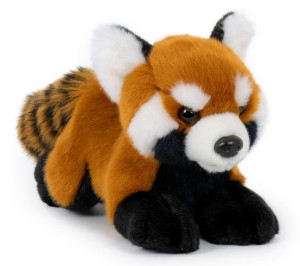 Miś Panda Czerwona Leżąca - 32/23cm - pluszak, maskotka