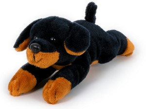 Piesek Rottweiler Petties Baby - 13cm - pluszak, maskotka