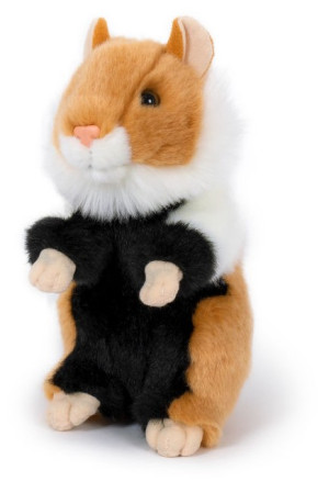 Chomik trzykolorowy - 18cm - pluszak, maskotka