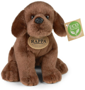Piesek Labrador Siedzący Brązowy - 20cm - pluszak, maskotka