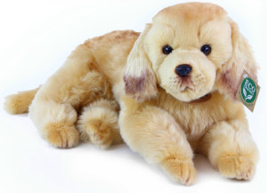 Piesek Golden Retriever Labrador Leżący - 32cm - pluszak, maskotka