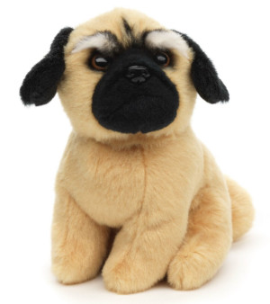 Piesek Buldog Mini - 12cm - pluszak, maskotka