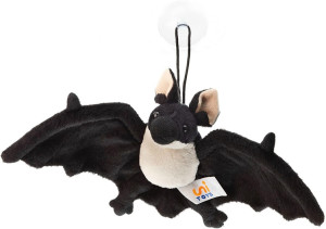Nietoperz czarny z przyssawkami - 24cm - pluszak, maskotka