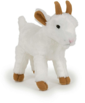 Koza Kozica Biała Koziołek - 18cm - pluszak, maskotka